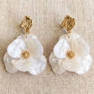 Boucles d’oreilles Magnolia