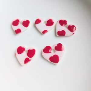 Pampilles interchangeables coeur