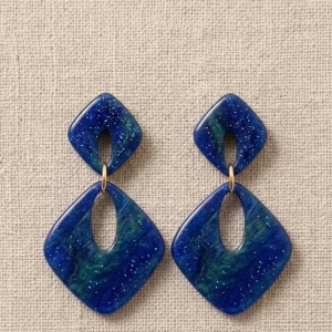 Boucles d’oreilles L'atelier Losange