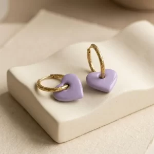 Créoles interchangeables - idée cadeau femme - fête des mère - mariage