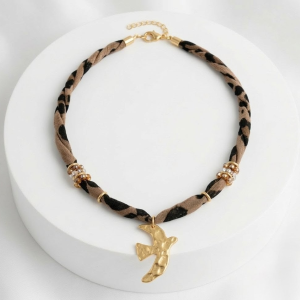 Collier Birdy Leopard 🐆✨