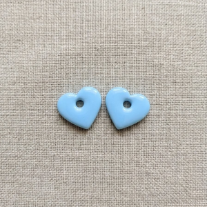 Pampilles Cœurs – Bleu Azur