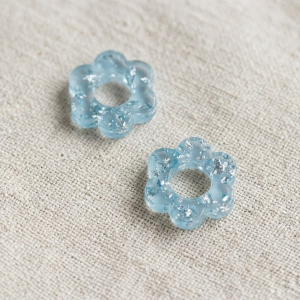 💎 Mini Fleurs Bleues Givrées