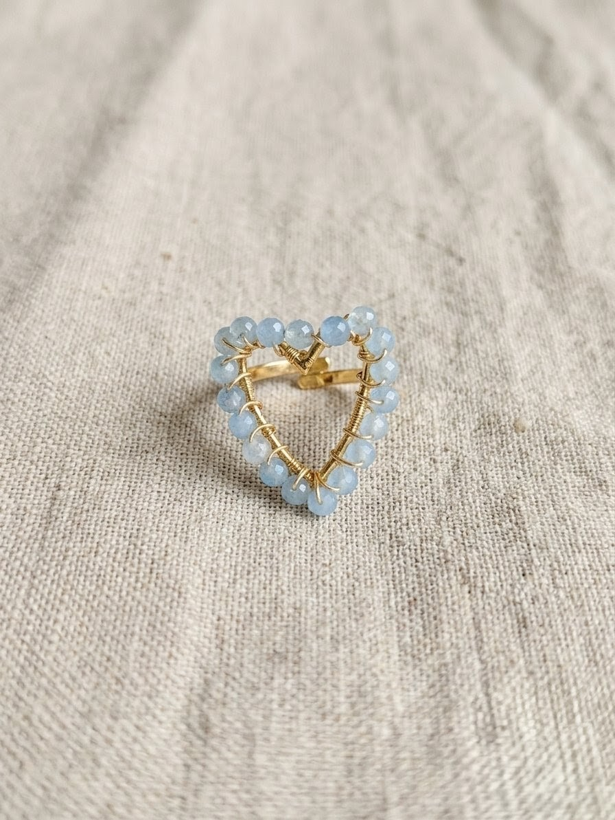 Bague L'Amoureuse en Pierre Gemme 💎