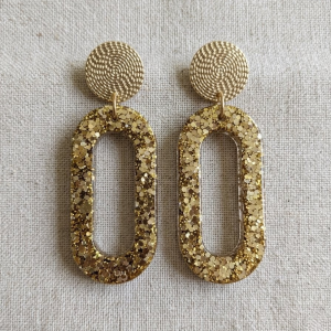 Boucles Isoline Dorées