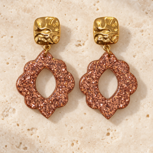 Boucles Cuivre précieux